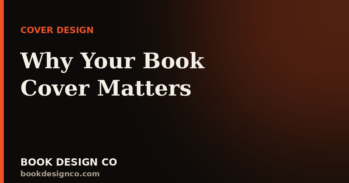 Why Your Book Cover Matters More Than You Think